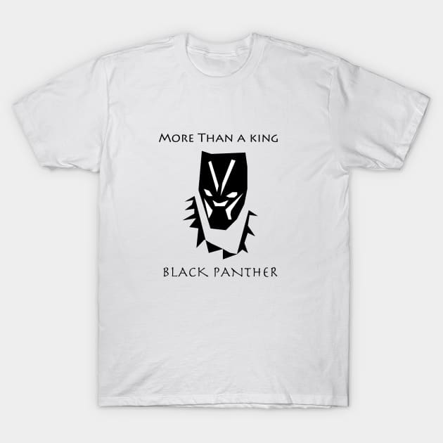 Black Panther T-Shirt by MatthewBecker